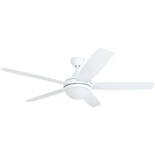 Prominence Home 80094-01 Ashby Ceiling Fan with Remote Control and Dimmable Integrated LED Light...