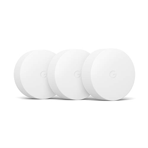 Google Nest Temperature Sensor 3 Count Pack - Nest Thermostat Sensor - Nest Sensor That Works with...