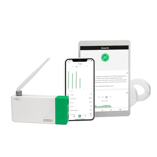 Square D by Schneider Electric WISEREM Energy Monitor System, White