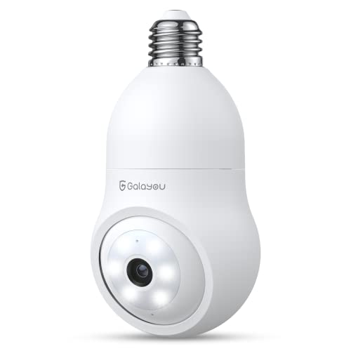 GALAYOU 360 Light Bulb Security Camera - Light Socket Wireless Camera for Home Security Recording...