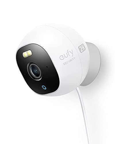 eufy Security Outdoor Cam E220, All-in-One Outdoor Security Camera with 2K Resolution, Spotlight,...
