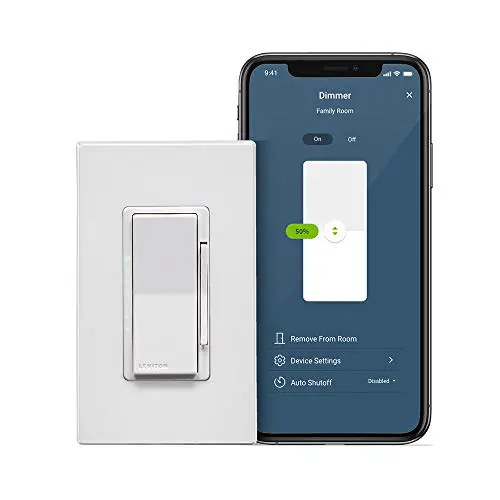 Leviton Decora Smart Dimmer Switch, Wi-Fi 2nd Gen, Neutral Wire Required, Works with Matter, My...