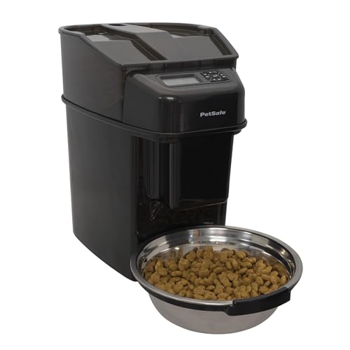 PetSafe Automatic Cat Feeder - Healthy Pet Simply Feed - Automatic Pet Feeder for Cats & Dogs -...