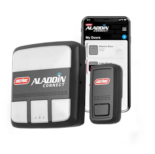 Genie ALKT1-R Smart Garage Door Opener Controller, Aladdin Connect Kit, Works with Alexa, Google,...