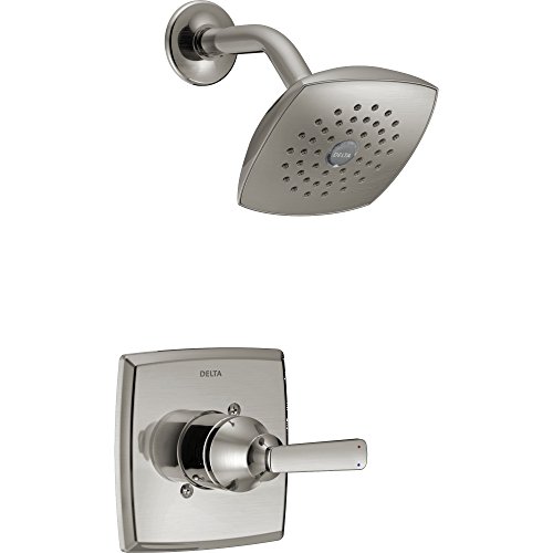 Delta Faucet Ashlyn 14 Series Single-Function Shower Faucet Set, Full Body Spray Shower Head,...