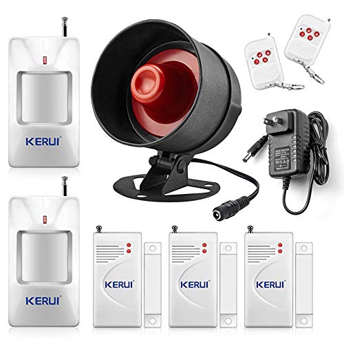 KERUI Upgraded Standalone Home Office Shop Security Alarm System Kit,Wireless Loud Indoor/Outdoor...